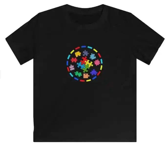 Autism Awareness Kids Softstyle T-Shirt