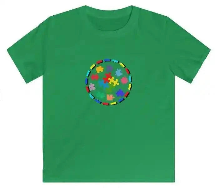 Autism Awareness Kids Softstyle T-Shirt