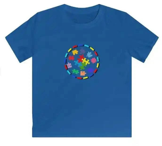 Autism Awareness Kids Softstyle T-Shirt