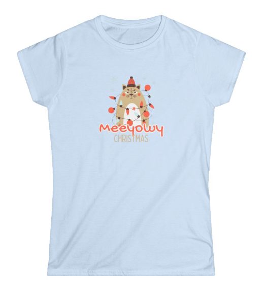 Meeyowy Christmas Women's Softstyle T-shirt