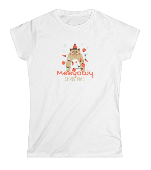 Meeyowy Christmas Women's Softstyle T-shirt