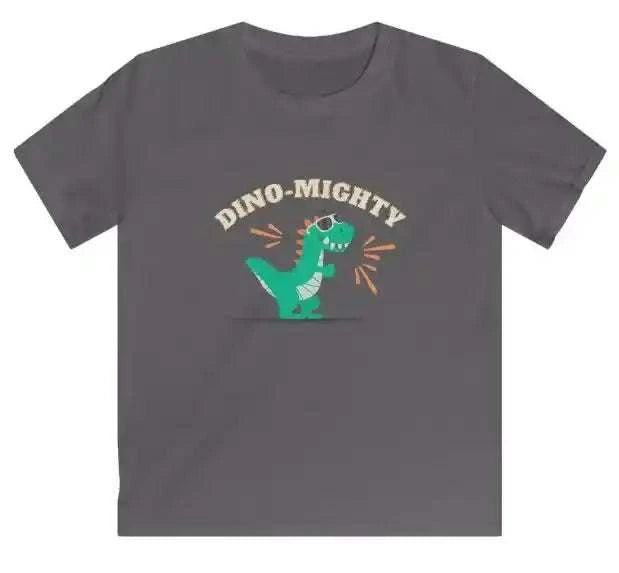 Dino-Mighty Unisex Kids Softstyle T-Shirt