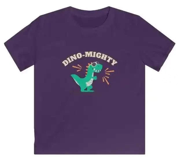 Dino-Mighty Unisex Kids Softstyle T-Shirt