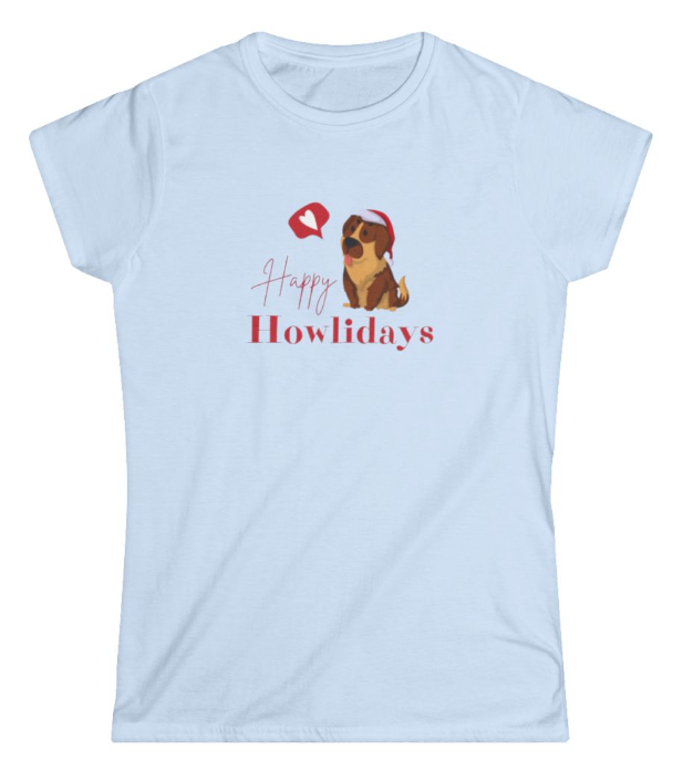 Happy Howlidays Women's Softstyle T-Shirt