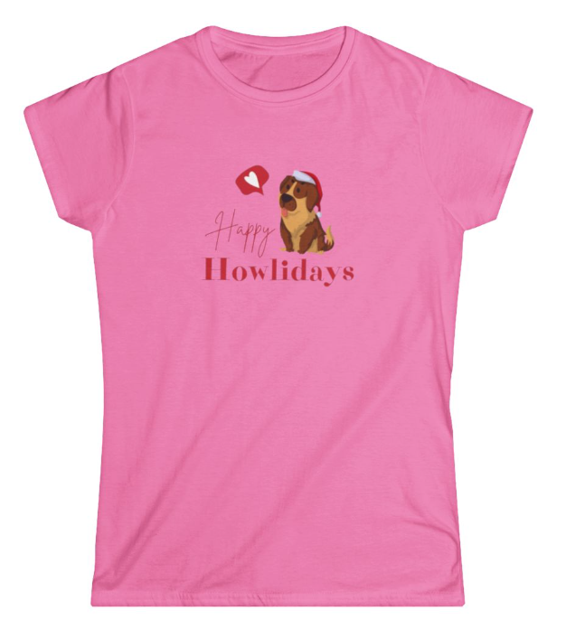 Happy Howlidays Women's Softstyle T-Shirt