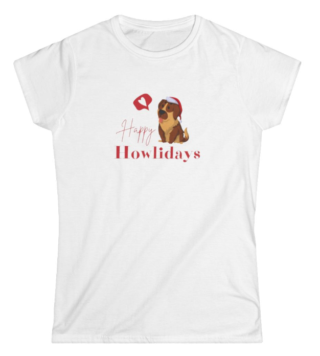 Happy Howlidays Women's Softstyle T-Shirt