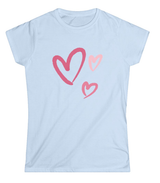 Hearts Women's Softstyle T-Shirt