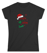 Santa is Judging You Women's Softstyle T-Shirt