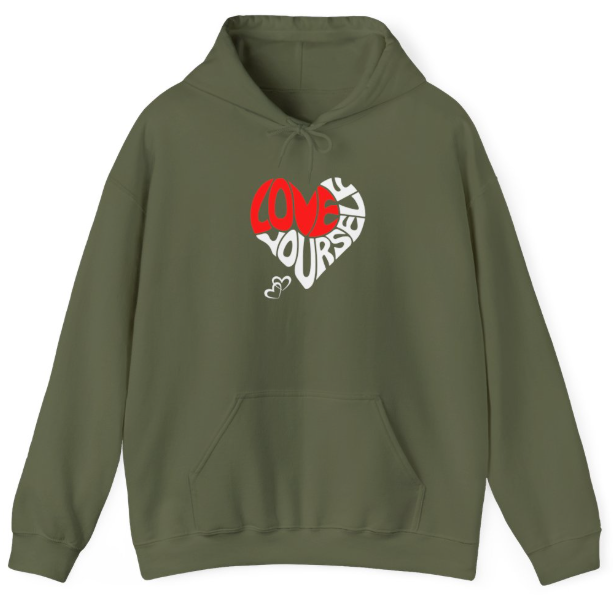 Love Yourself Unisex Heavy Blend Hoodie