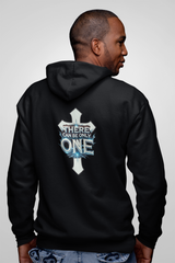 There Can Be Only Unisex One Zip-Up Hoodie