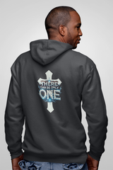 There Can Be Only Unisex One Zip-Up Hoodie