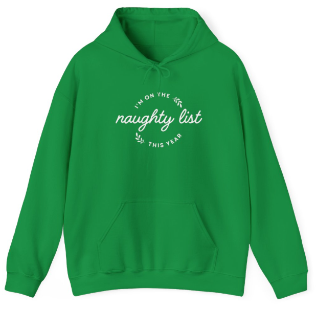 Naughty List Unisex Heavy Blend Hoodie