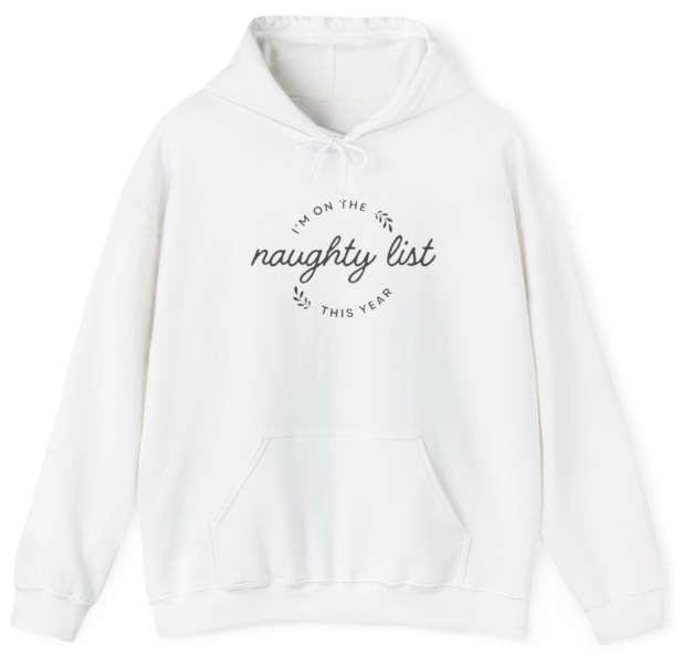 Naughty List Unisex Heavy Blend Hoodie