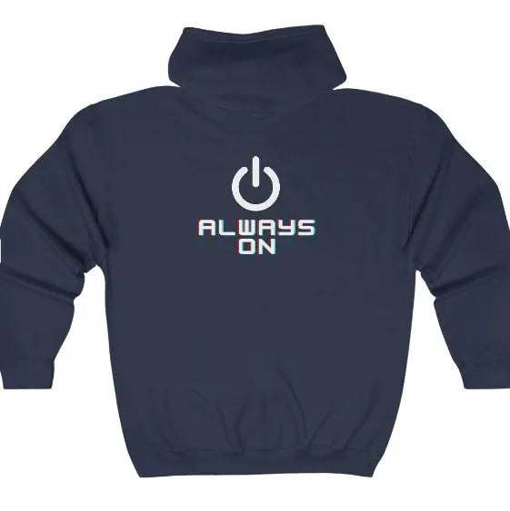 Always On Unisex Heavy Blend Zip-Up Hoodie