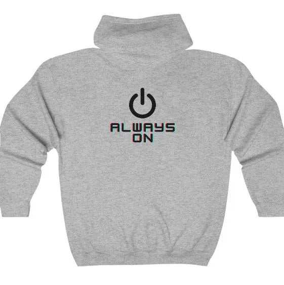 Always On Unisex Heavy Blend Zip-Up Hoodie