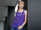 More Naughty Than Nice Women's Racerback Tank Top