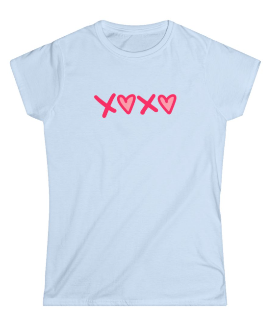 XOXO Women's Softstlye T-shirt