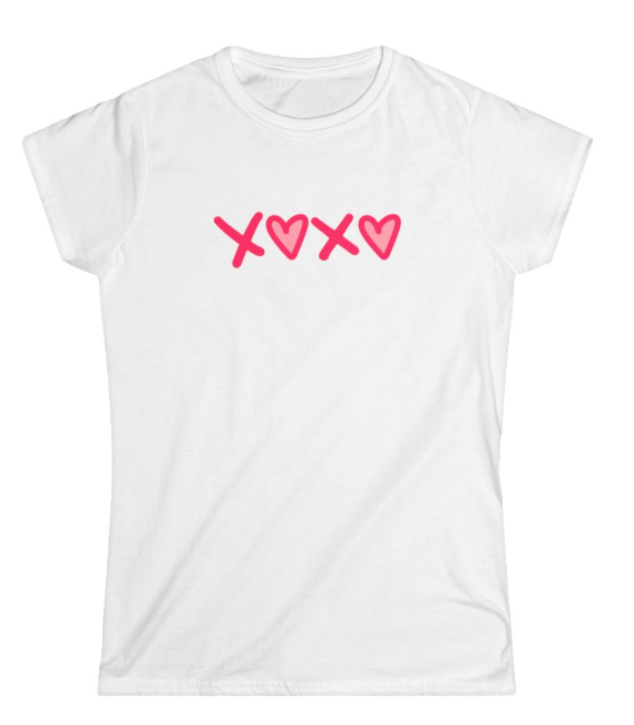 XOXO Women's Softstlye T-shirt